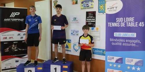 Saison 2025 2026 &raquo; Tournoi Régional SLTT &raquo; Podiums